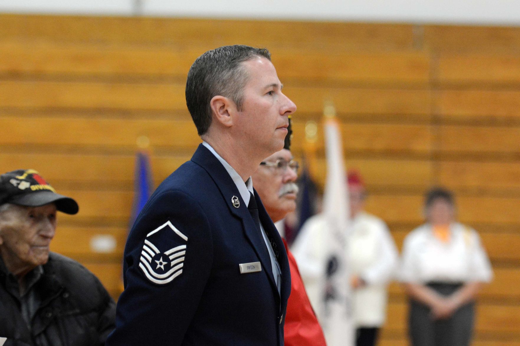 Portage High School Veterans Day ceremony 2019